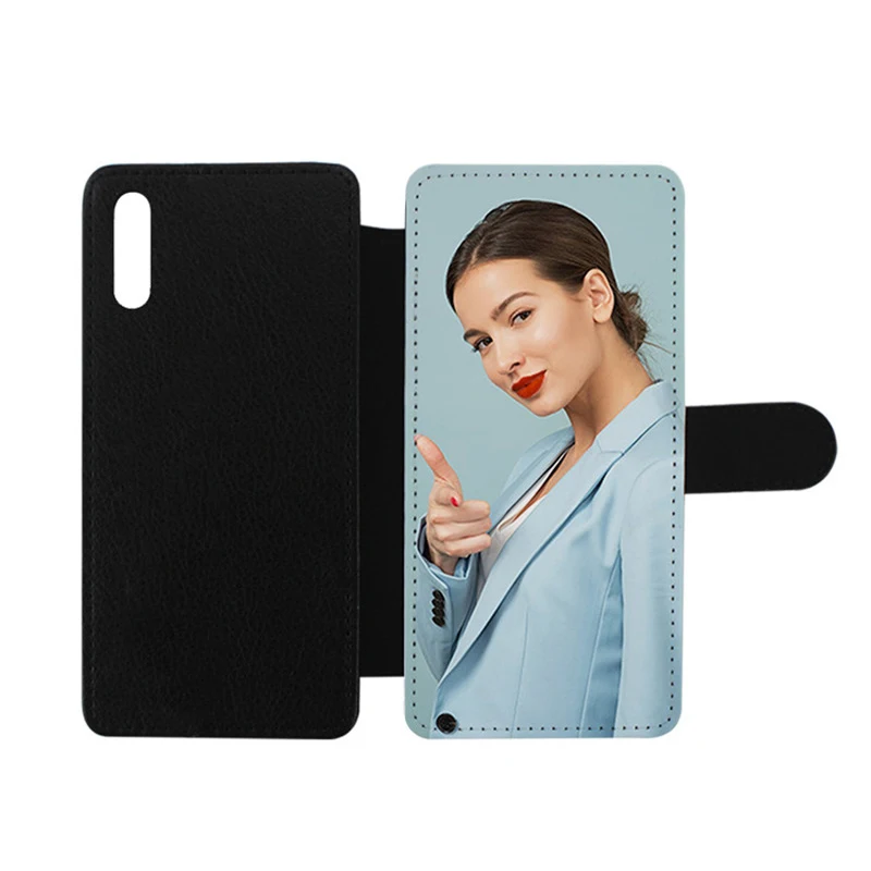 40 pcs Wholesale Flip Wallet Leather Case for Samsung S9 S9plus S10 S10e S10 plus Blank 2D Sublimation Leather Case