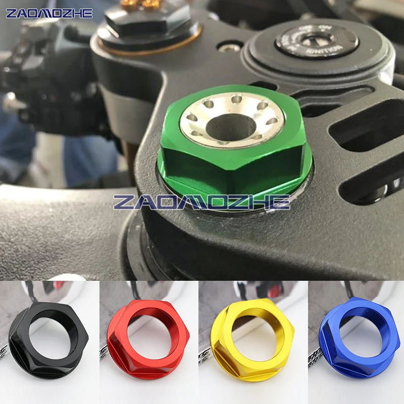 For Yamaha YZF-R1 2013 2014 2015 2016 2017 Motorcycle Central Console Top Triple Clamp case Center nut