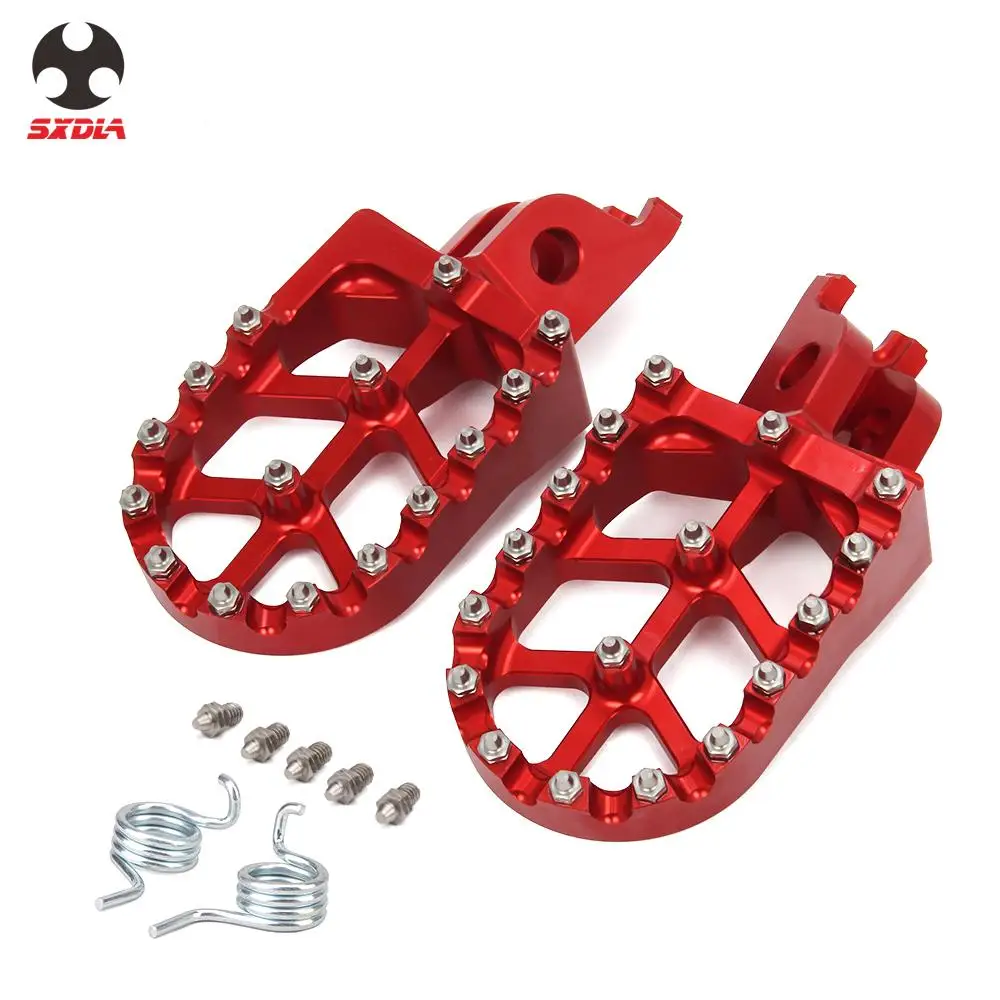 FootRest Footpegs Pedals For HONDA CR125 CR250 CRF 150R 250R 250X 250RX 450R 450RX 1100L Kawasaki KX250F KX250X KX450F KLX450R