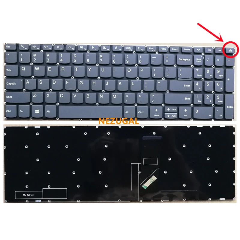 

Laptop keyboard For Lenovo L340-15 L340-15API L340-15IWL 340C-15 US English No backlight