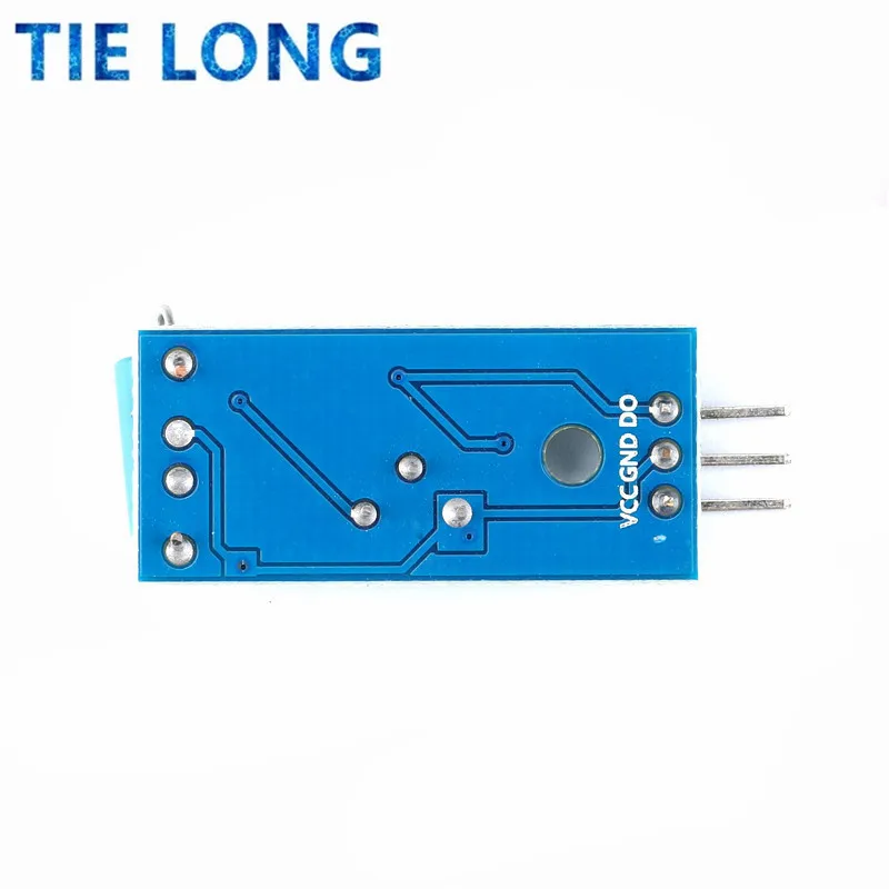 Normalmente Fechado Tipo Vibration Sensor Module, Alarme Sensor, Switch para Arduino, SW-420