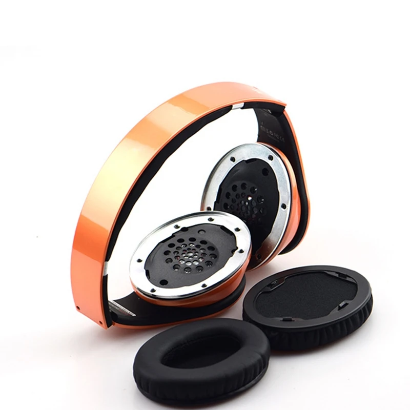 Replacement Ear Pads Headband Cushion for Beats By Dr Dre Studio 1.0 Headphone White/Black GDeals Earmuffs