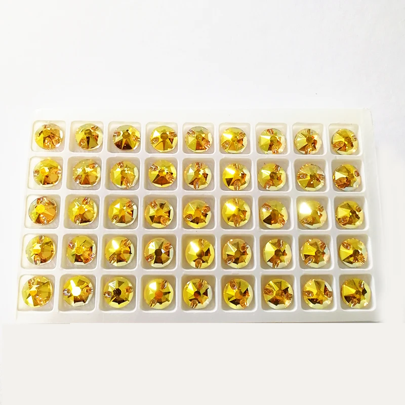 3288 Xirius Sunshine Super AAAAA Sew On Rhinestones DIY Glass Charm Sewing Gems Stones For Rhinestones Gymnastics Clothing