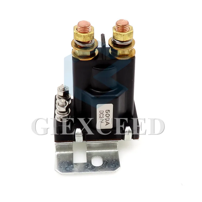 Large Current 500A DC 12V-24V 4 Pin Car Relay Car Switch Relay Starter On/off Power Switch