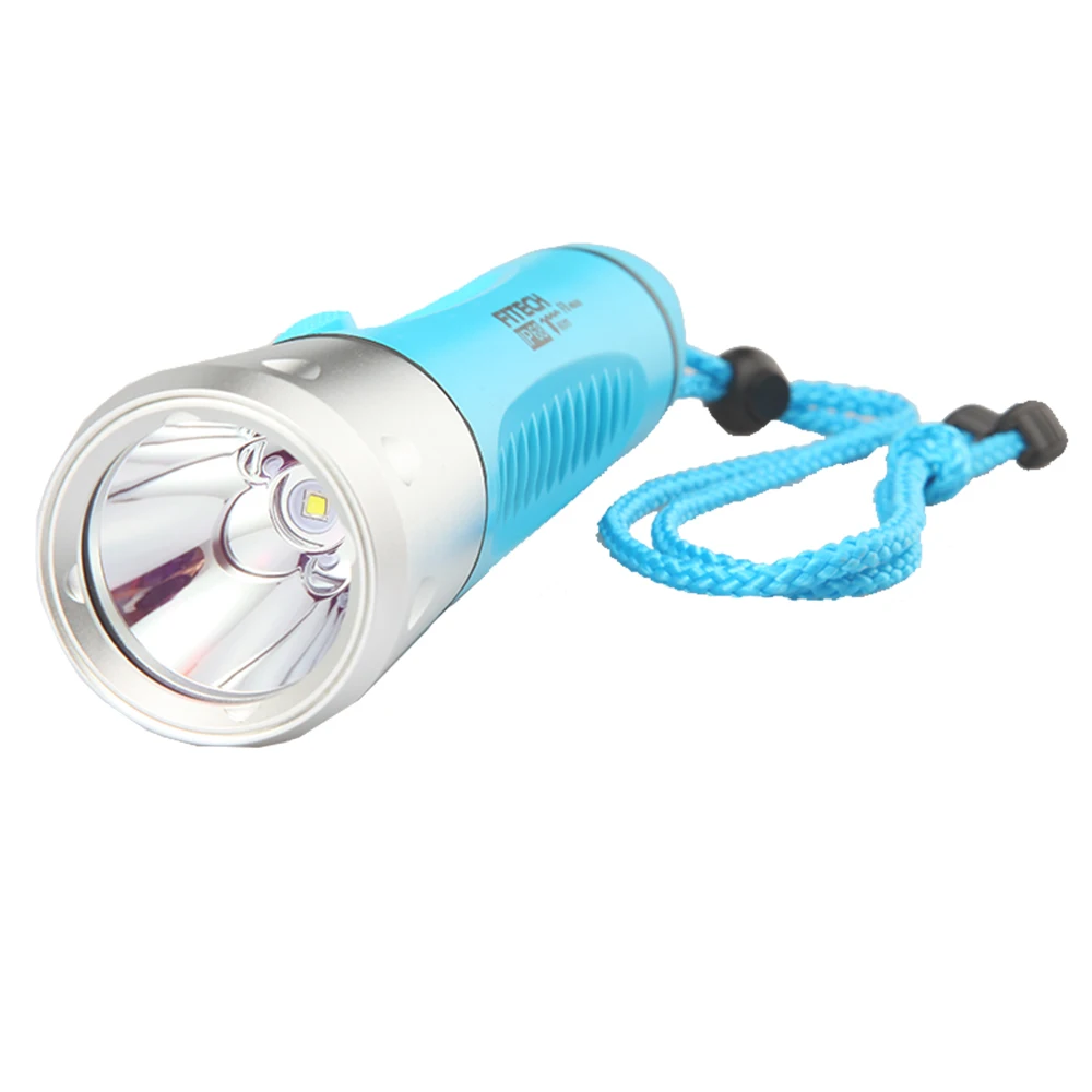 Imagem -06 - Fitech-mergulho Profissional Lanterna Led Tiros Longos 800 Lumens Xml t6 Pode Como Pode Como um Banco de Potência f8 Carregamento Novo