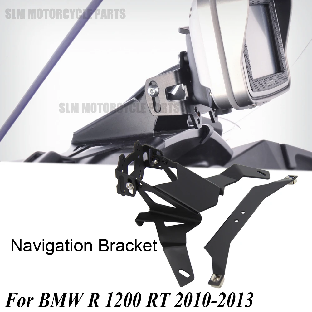 New Navigation Bracket Motorcycle For BMW R 1200 RT 2013 2012 2011 2010 R1200RT GPS Navigator USB Charging Phone Holder