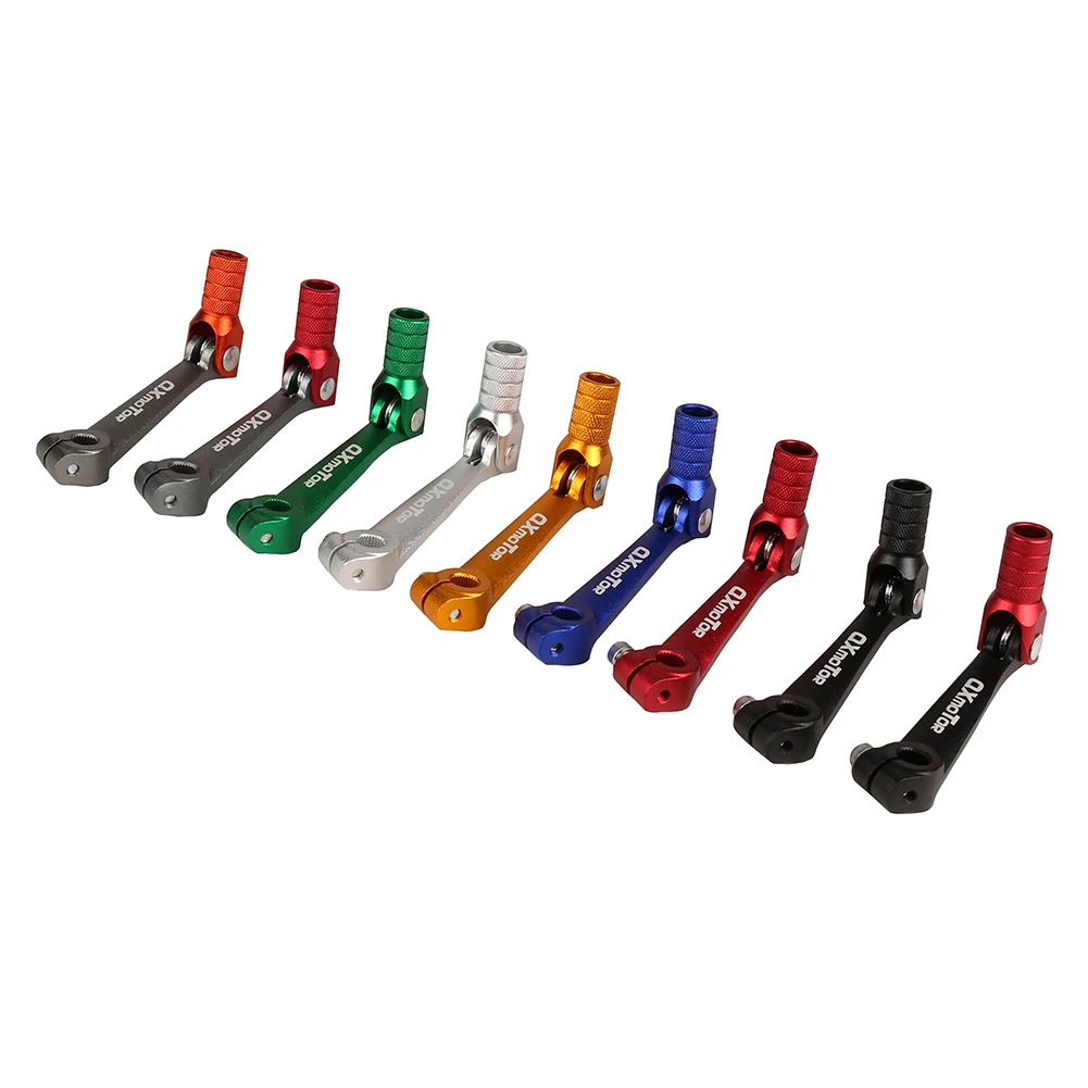 Folding Aluminum Gear Lever Shift Lever For ZongShen BSE Kayo Xmotos Apollo 250cc Dirt Bike ATV T2 T4 Motocross Spare Parts