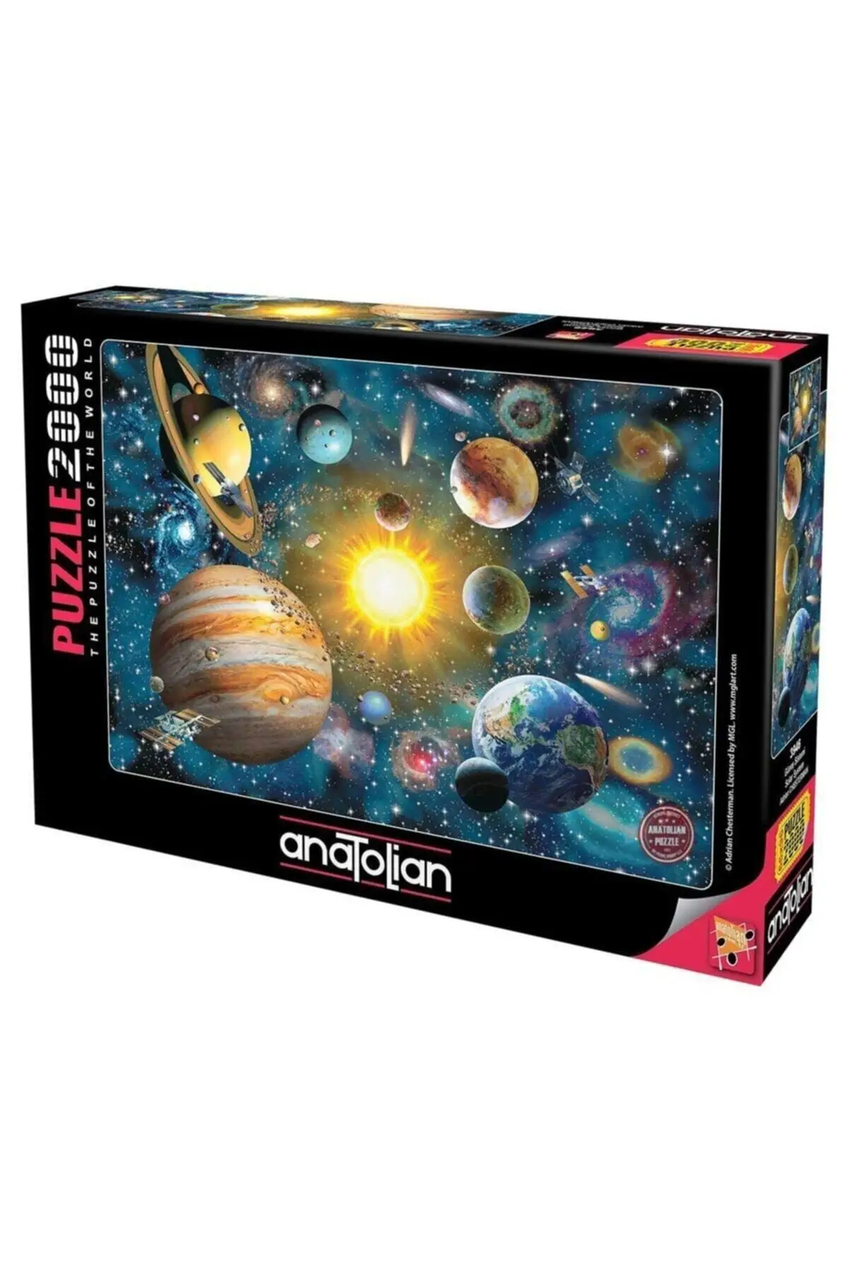 Puzzles 2000 Pieces Solar System Puzzle Fun Games And Toys Souvenirs Strategy Group Party Activities