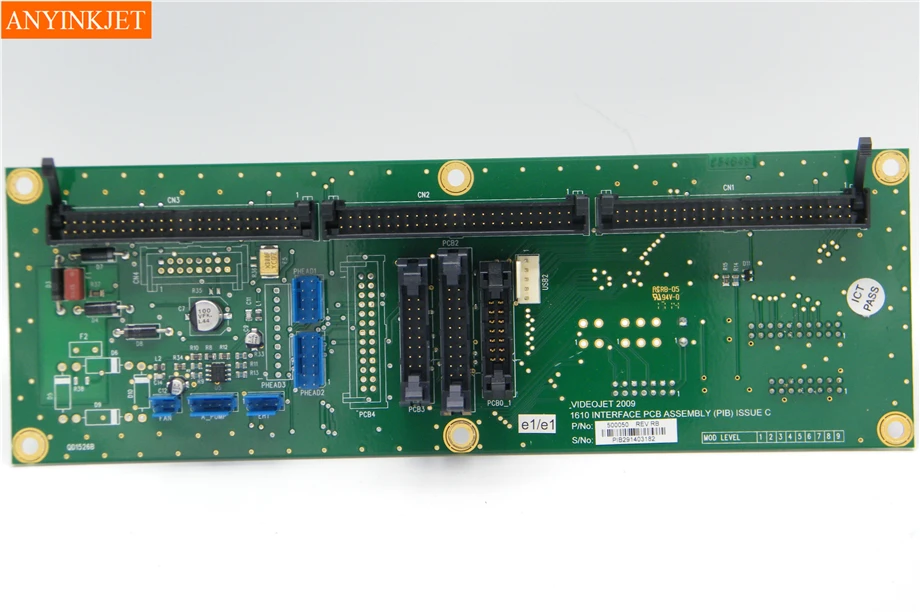 

100% brand new original one Videojet 1210 1220 1510 1520 1610 1620 PRINTHEAD INTERFACE BOARD KIT videojet 399078 parts