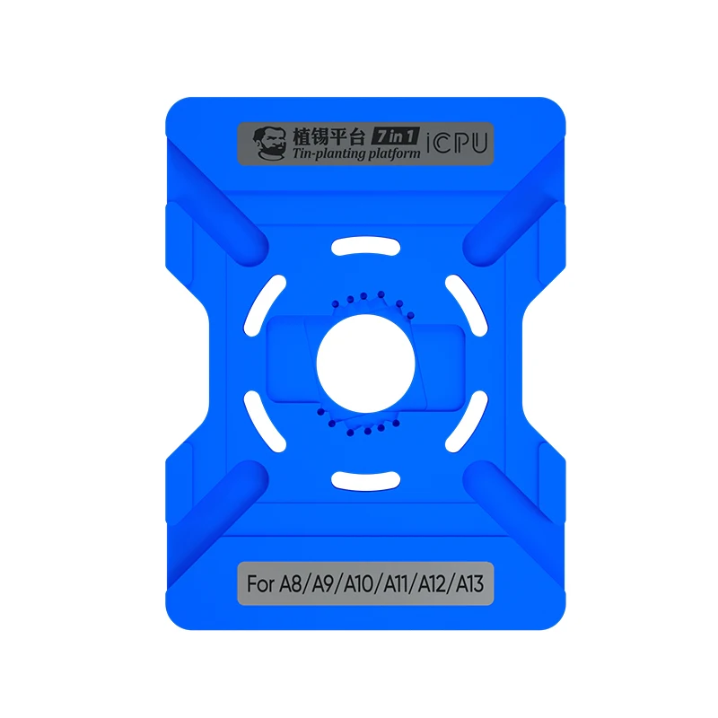 طقم استنسل BGA reball وحدة المعالجة المركزية لإزالة الغراء لاعبا اساسيا آيفون 6G/6S/7G/8G/X // XS/XSMAX/11 Pro Max A8/A9/A10/A11/A12/A13/A14 وحدة المعالجة المركزية
