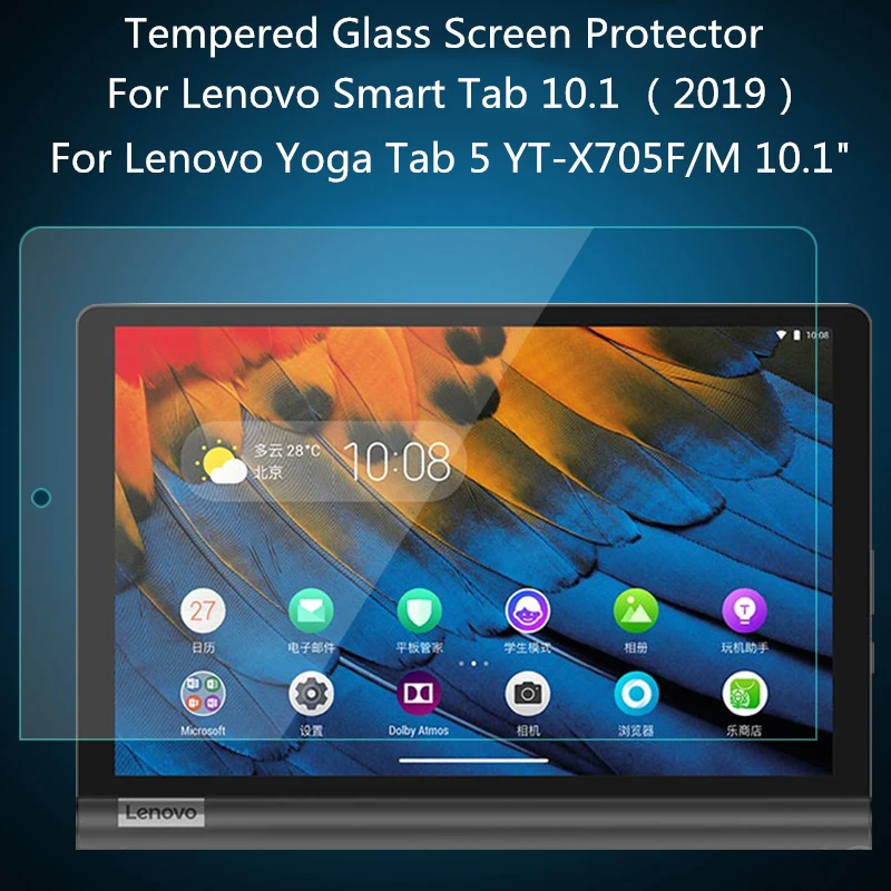 

9H Tempered Glass Screen Protector For Lenovo Yoga Tab 5 YT-X705F YT-705M 10.1 Tablet Protective Film For Lenovo Smart Tab 2019