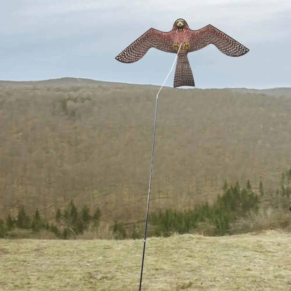 Przeciw ptakom latający jastrząb latawiec odstraszacz ptaków duży orzeł latawce Scarecrow wabik dla Farm Garden Pest Bird repelent