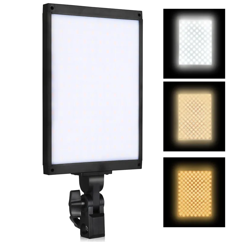 

20CM*15CM*3CM Photography lighting Lightweight Portable Digital Video Camera LED Light Supplement Lamp with 192 Beads LED Lamp