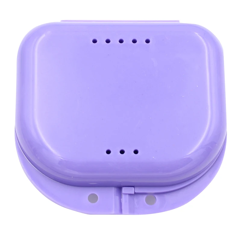 Caja de baño para dentadura postiza, contenedor de aparatos para dentadura postiza Dental, cajas de almacenamiento, blanqueamiento Dental, cuidado bucal, 6 colores