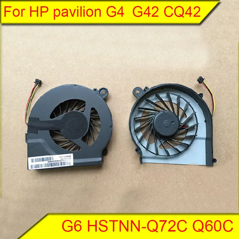 For HP pavilion G4 fan G42 CQ42 G6 HSTNN-Q72C Q60C cooling fan