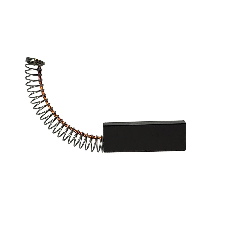 10 pezzi Mini trapano elettrico smerigliatrice sostituzione spazzole di carbone pezzi di ricambio per motori elettrici strumento rotante 6x11x32mm