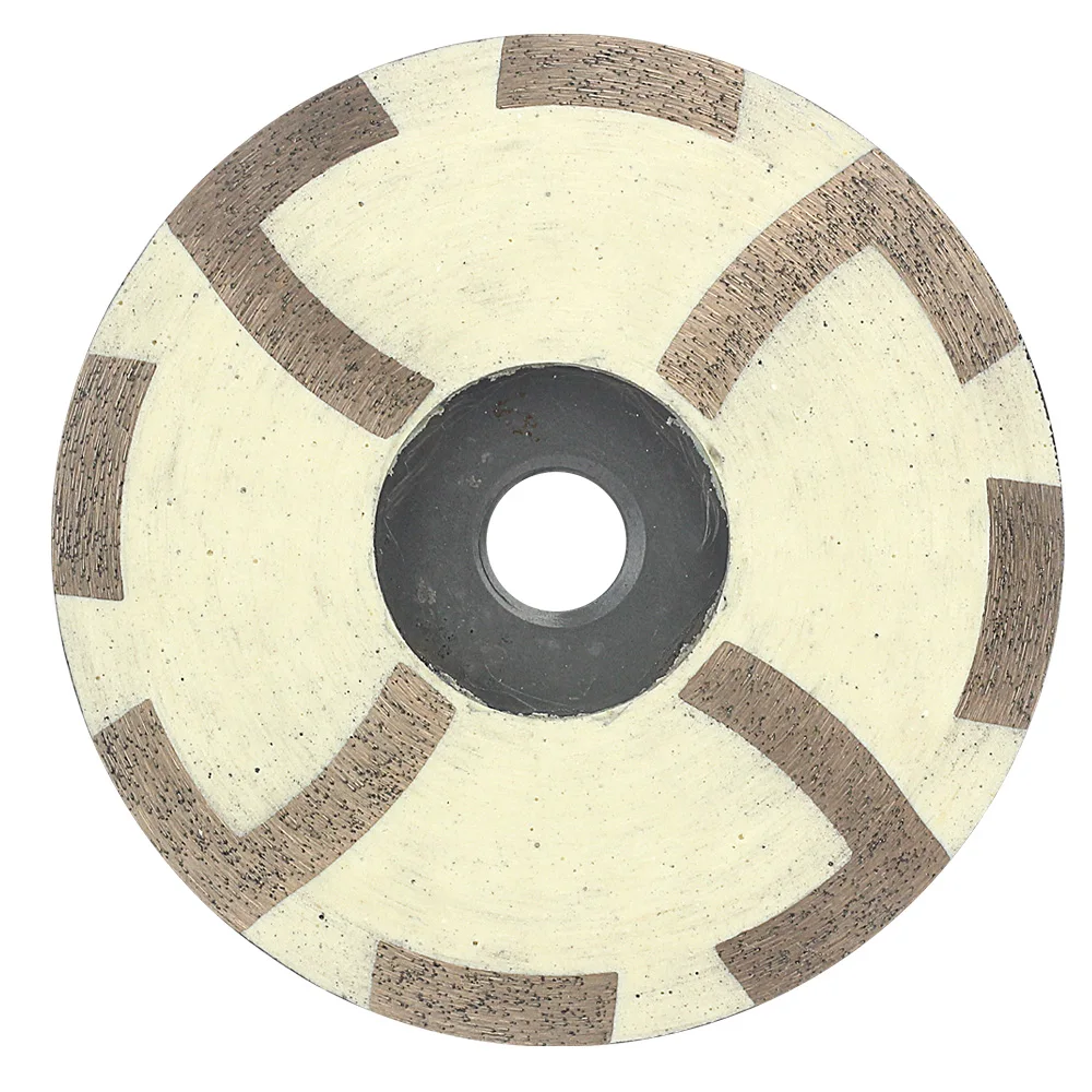 4 "D100mm mola diamantata riempita in resina diamantata mola diamantata con filettatura M14 o 5/8"-11 per la rettifica di calcestruzzo in pietra