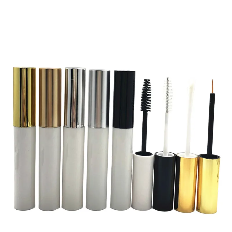 

10ml Lip Gloss Tubes Lipgloss Tube Packaging Liquid Eyeliner Mascara Lipstick Tubes Bottle Empty Refillable Cosmetics Containers