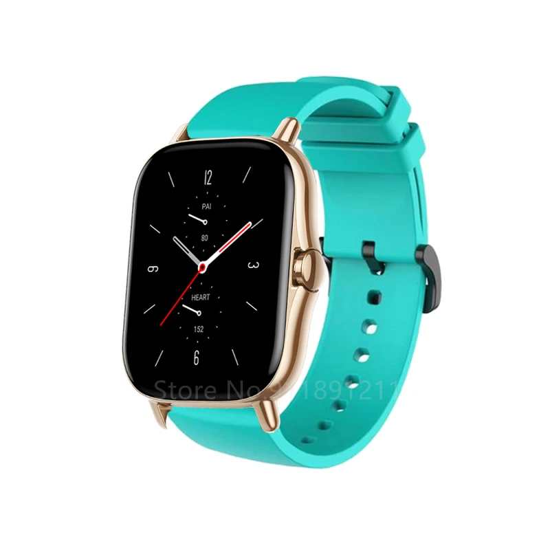 อุปกรณ์สวมใส่ซิลิโคนสายคล้องกีฬาสำหรับ Huami Amazfit GTS 2/มินิสมาร์ทนาฬิกาสำหรับ Xiaomi Amazfit Bip S/U/Pro / GTS