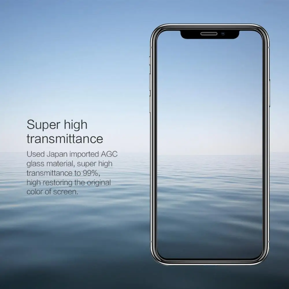 Nillkin Tempered Glass for iPhone XR X Xs 11 Pro Max 12 Mini 0.33MM H Screen Protector For iPhone 13 Pro Max Glass
