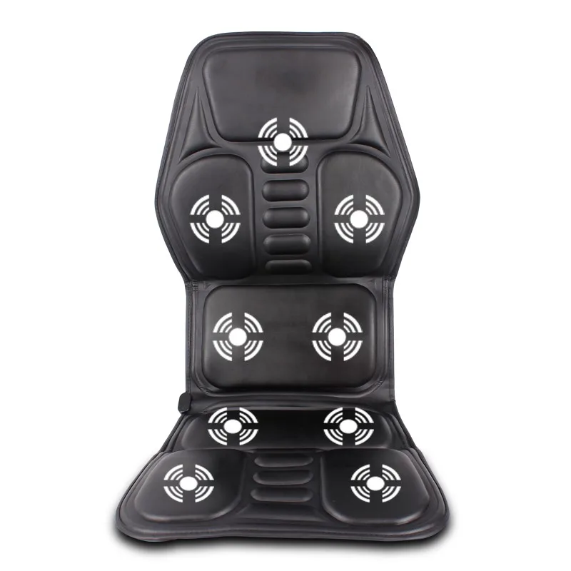 Car Home Office Full-Body Massage Cushion.Heat Vibrate Mattress.Back Neck Massage Chair Massage Relaxation Car Seat 12V