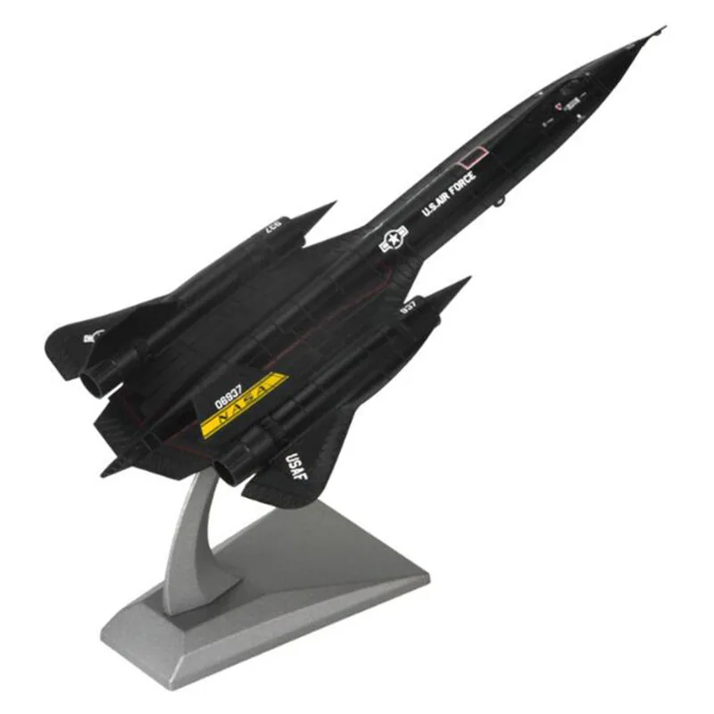 Jason TUTU  US Air Force SR-71 Blackbird Reconnaissance airplane Alloy model SR71 1:144 scale diecast metal model Dropshipping