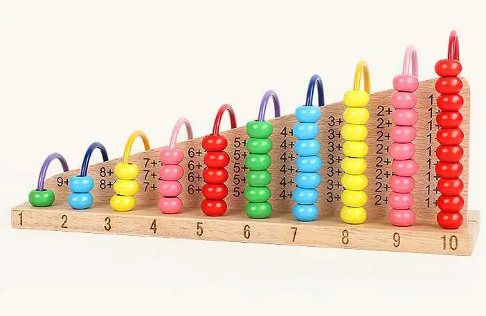 estudante calculo rack contador aritmetica adicao e subtracao matematica aritmetica auxiliares de ensino abaco brinquedo crianca 01