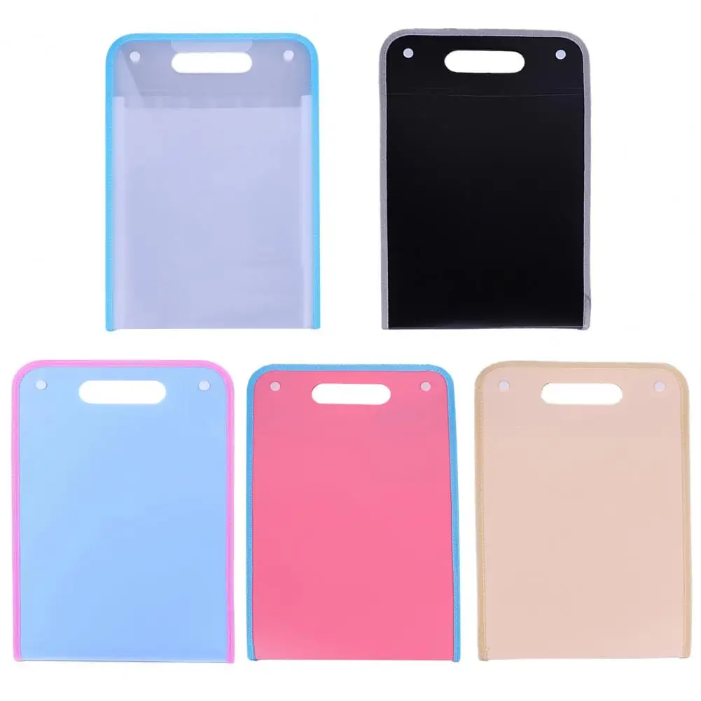 13 شبكة ملف حقيبة التخزين مفيدة A4 حافظة مستندات ورقية ملفات بلاستيكية