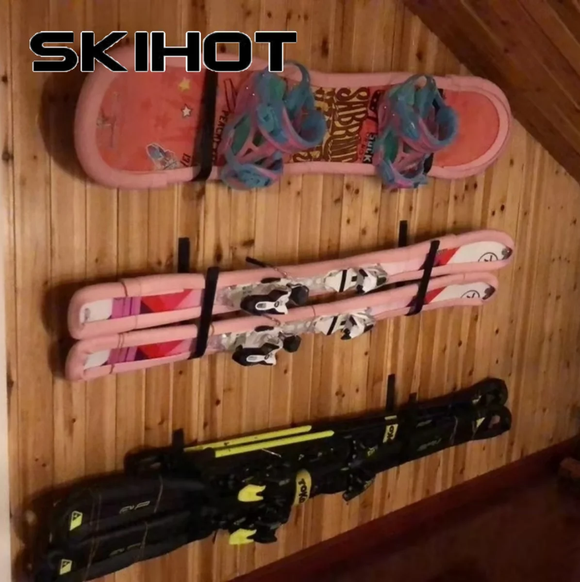 SKIHOT Snowboard hanger bracket snowboard wall hanger snowboard hanger snowboard storage rack