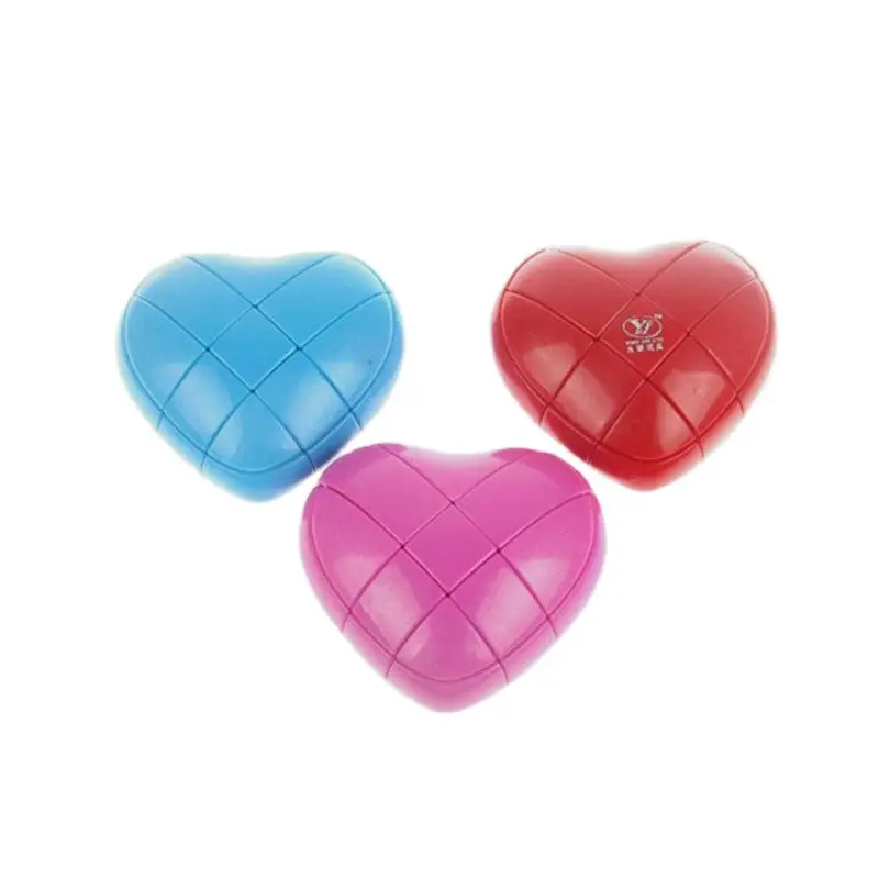 Heart shape Puzzle Cube magic Toys Educational Toys for children Twist cubo magico Strange shape