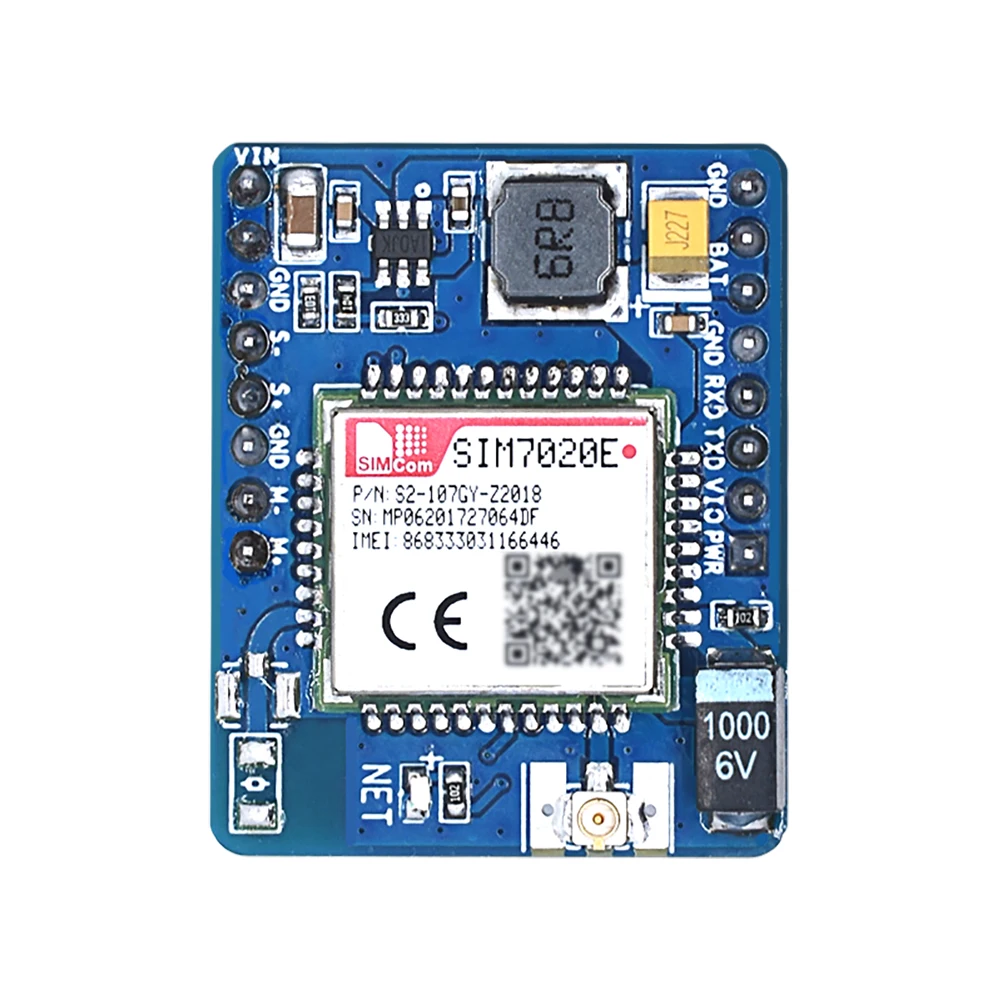 SIM7020 SIM7020E Core board or LCC chip New&Original Multi-Band B1/B3/B5/B8/B20/B28 LTE NB-IoT M2M module compatible SIM800C