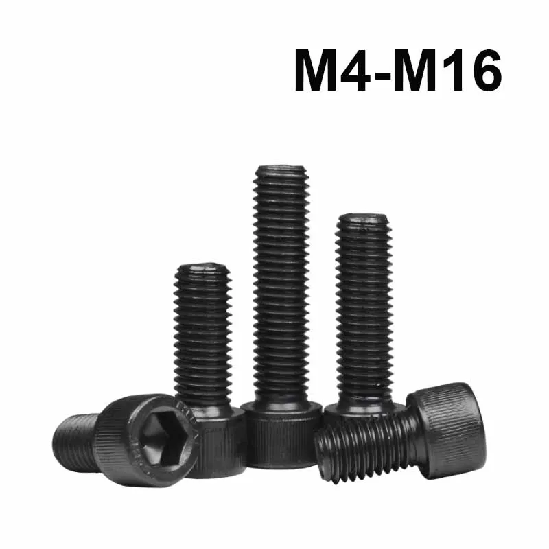 12.9 Grade Reverse Thread Screws Left Hand Tooth Hex Hexagon Socket Cap Screw Cup Head Allen Bolts M4 M5 M6 M8 M10 M12 M16