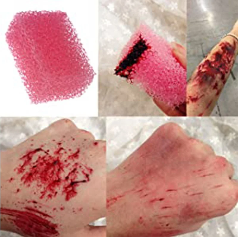 SFX Make-up-Set, 12-farbig, Gesichts- und Körperbemalung, Öl, Bühne, Spezialeffekte, Halloween, Wunde, Narbe, Wachs, Make-up, gefälschte Schorf, Blutspatel, Farbe – Detail 16