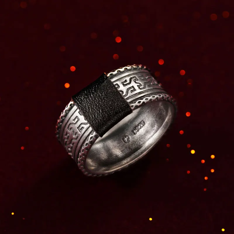 [Battle Through The Heaven]Fights Break Sphere Ring Silver 925 Sterling  Anime Role Xiao Yan