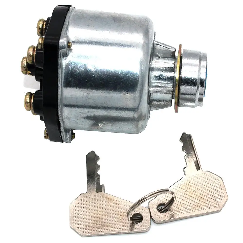 Interruptor Chave do Acionador de Partida da Ignição de Lucas Isuzu 9827100450 com Fio Terminal Escavador com Chaves para Ford 1600 Isuzu Hitachi Lx100
