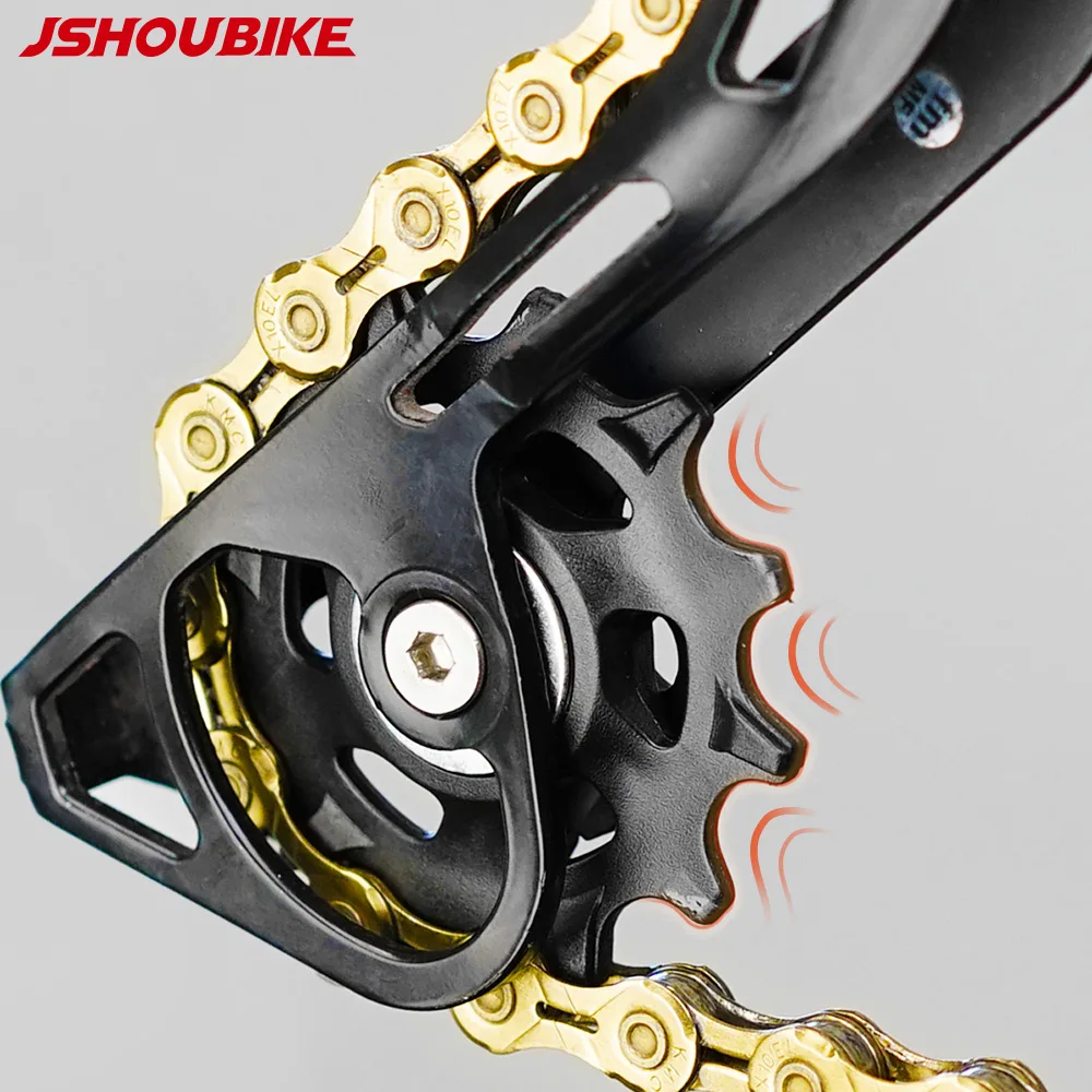 JSHOUBIKE Bicycle Pulley Bearing Wheel 11T 12T 13T14T15T16T17T Road Bike Guide Wheel for Shimano Sram MTB Jockey Rear Derailleur