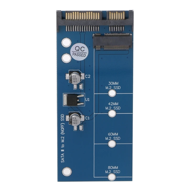 M2 NGFF SSD SATA3 SSDs To SATA Expansion Card Adapter SATA To NGFF Converter