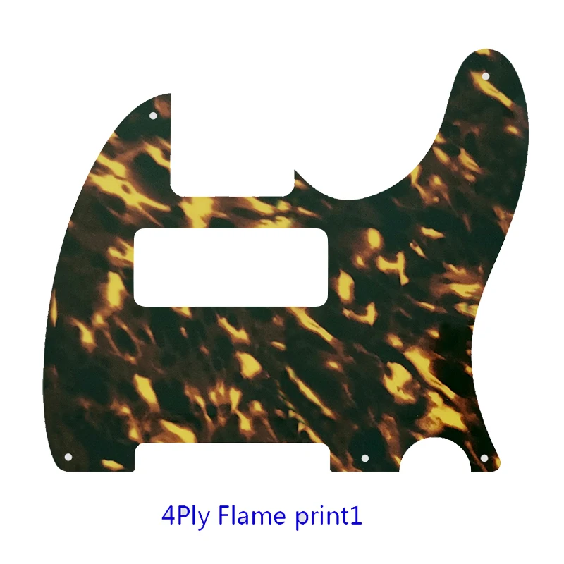 Xin Yue CUSTOM Guitar Parts For US Standard 5 Screw Holes P90 Tele Telecaster Guitar Pickguard Scratch Plate, Multicolor Choice