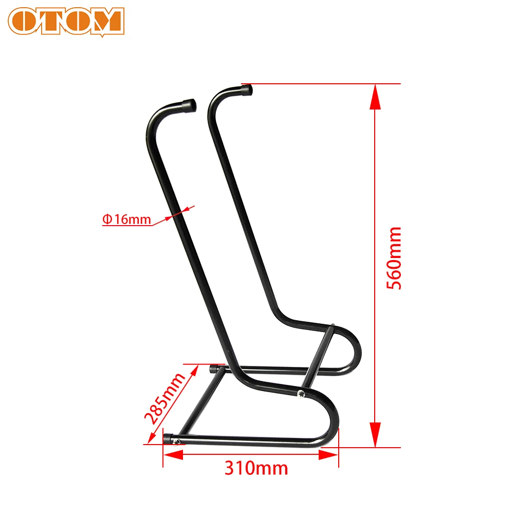 OTOM Motorcycle Boot Wash Stand Rack Steel And Baking Paint Adjustable Clean Shelves Universal Placing Drying Motocross Boots