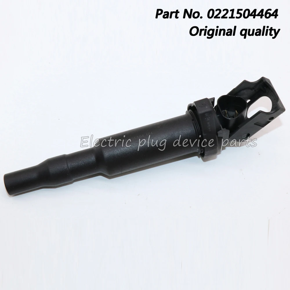 Original 0221504464 Ignition Coil With Connector Boot for BMW 320i 325Ci 330i 525i 530i 550i 745Li 760i 0221504470 12138616153