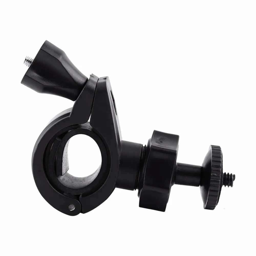 Guiador da bicicleta braçadeira o forma de montagem para gopro hero 11 10 9 preto xiaomi yi 4k sjcam sj4000 eken ciclismo para go pro 7 5 acessório