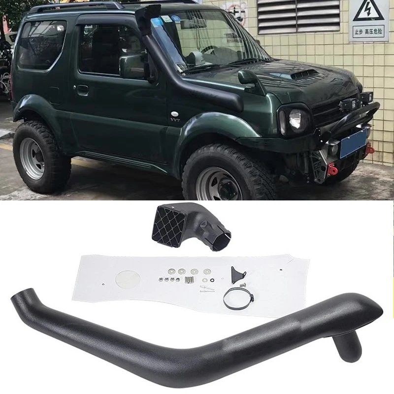 

CAR STYLING SUV CAR 4*4 LLDPE Snorkel Kit Air Intake For SUZUKI Jimny 1997-2015 Model 1.3L Petrol Exterior Parts