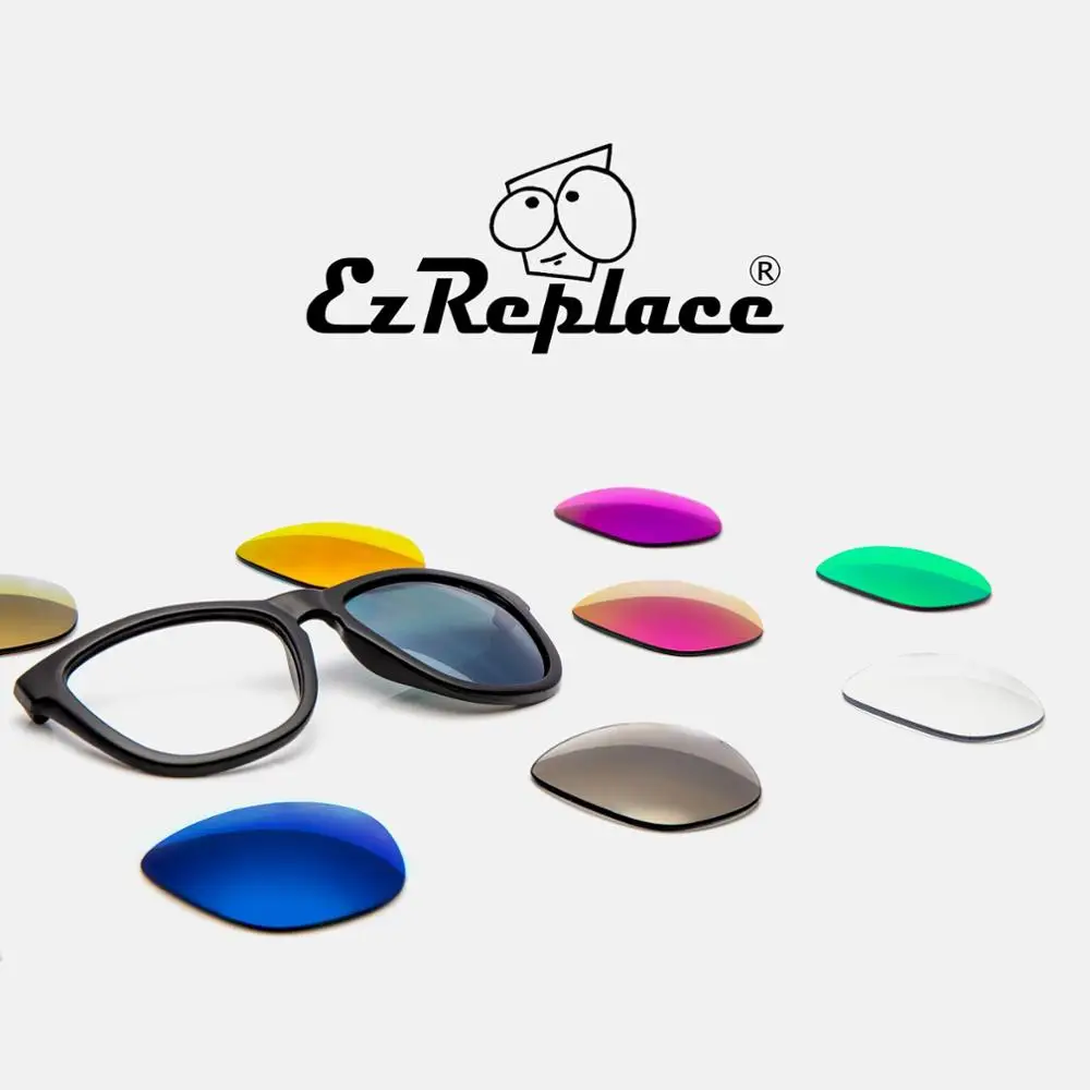 Поляризованные Сменные линзы EZReplace для солнцезащитных очков Oakley TwoFace черного цвета