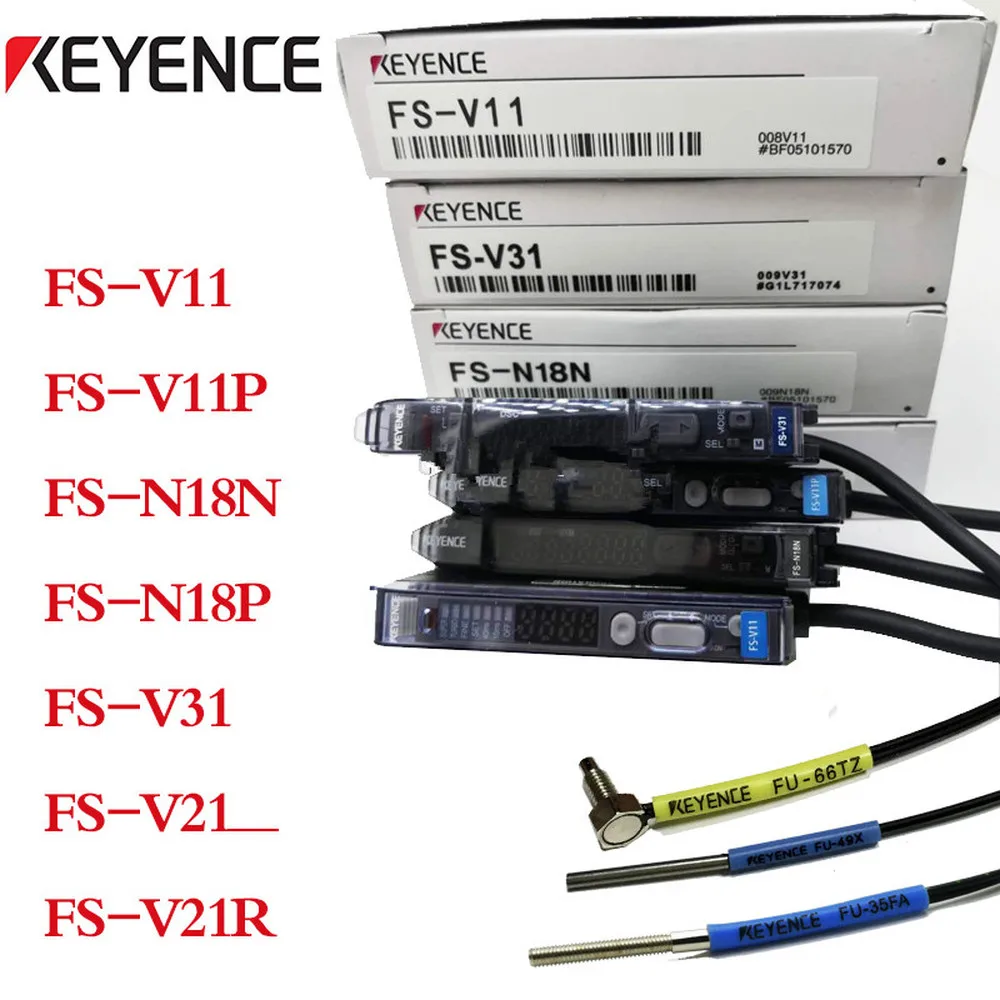 FS-V11 V11P FS-V31 FS- N18N FS-V21R Fiber Digital Amplifier Sensor