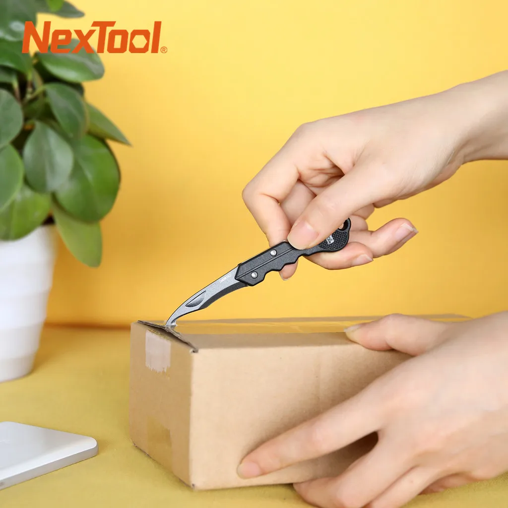 NexTool Mini Box Opener For Package Pocket Knife Parcel Keychain Small EDC Knife Folding 1.3g Portable Multi Survival Tool Sets