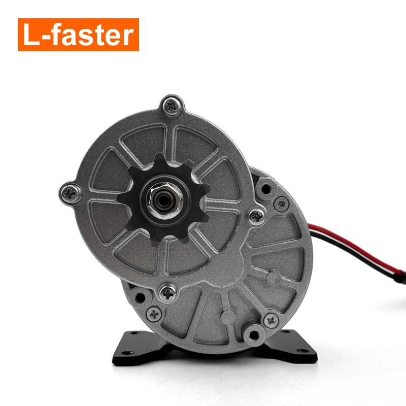 L-faster 350W Brushed Geared Motor Electric Tricycle Conversion Kit Max Speed 20kph For Small Trike 3-Wheel Bicycle