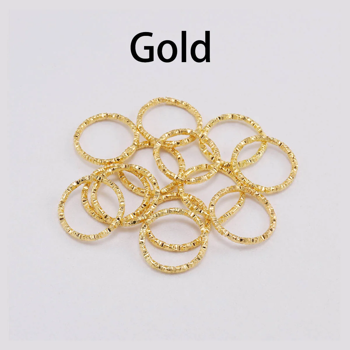 50-100 teile/los 8-20mm Runde Jump Ringe Verdreht Öffnen Split Ringe Jump Ringe Stecker Für DIY schmuck Zeug Ergebnisse Liefert – Detail 16
