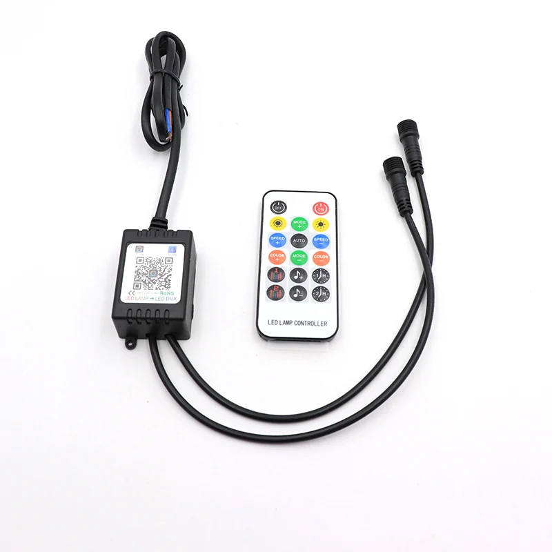 Dual control ways Remote and APP Control Box part for Flowing Color RGB LED Tube