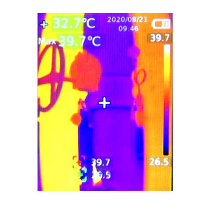 UNI-T UTi120S UTi85A UTi165A UTi120B UTi260B termocamera a infrarossi industriale e obiettivo Macro Screening della temperatura del telefono