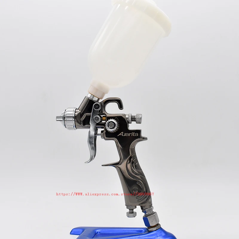 MINI Spray Gun Auarita K-350 HVLP 0.8mm Professional Airbrush Paint Spray Gun for small area painting repair